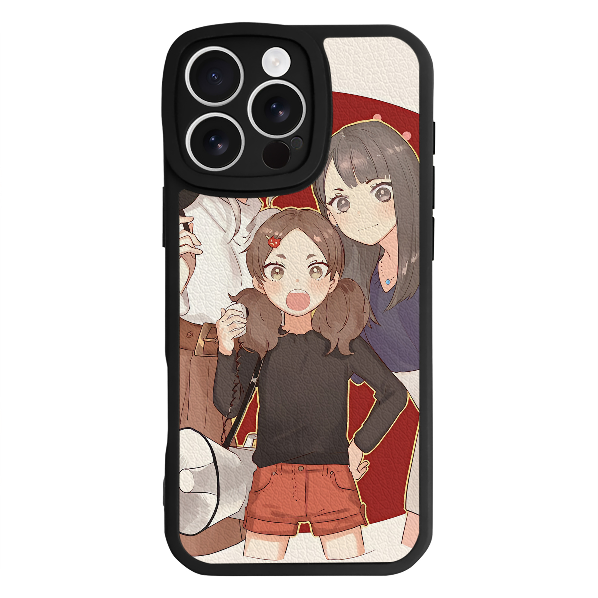 （画像用） ハイキュー!! Haikyu!! 【iPhone 16シリーズ対応】シリコンスマホケース（レザー調） 材質：シリコン